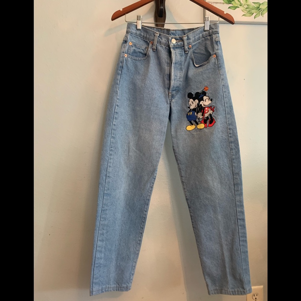 COPY - Vintage 90’s Too Cute Mickey & Minnie jeans